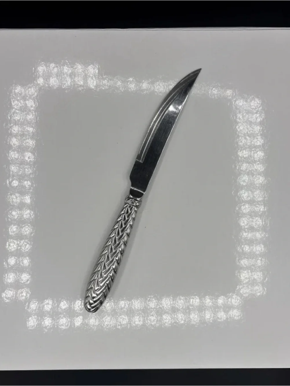 Ralph Lauren Equestrian Braid Stainless Steak Knife